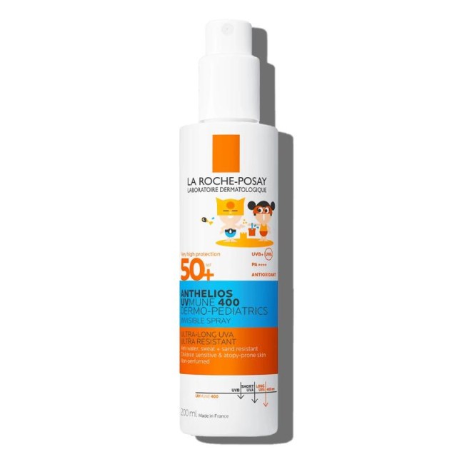 La Roche-Posay Anthelios Uvmune 400 Dermo-Pediatrics Sprej Za Decu Spf 50+ 200 Ml