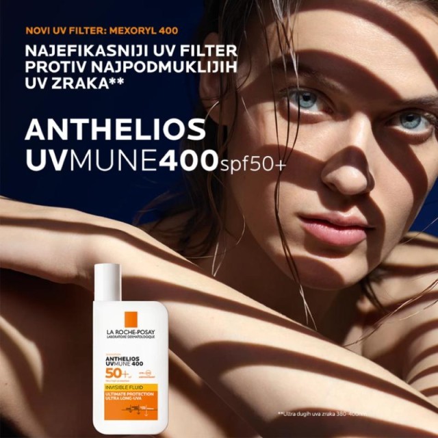 La Roche-Posay Anthelios Uvmune 400 Fluid Za Zaštitu Od Sunca Za Masnu Kožu Spf 50+ 50 Ml