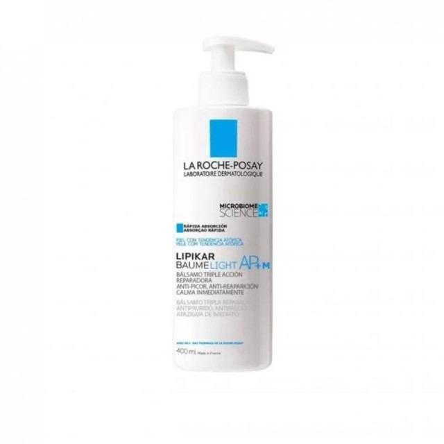 La Roche-Posay Lipikar Baume Light Ap+M 400 Ml+ Gel Lavant 400 Ml