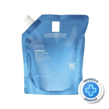 La Roche-Posay Lipikar Gel Lavant refil 400 ml