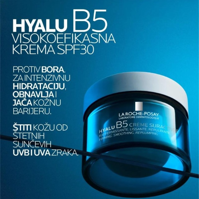 La Roche-Posay Hyalu B5 Visokoefikasna Krema Spf30 50 Ml