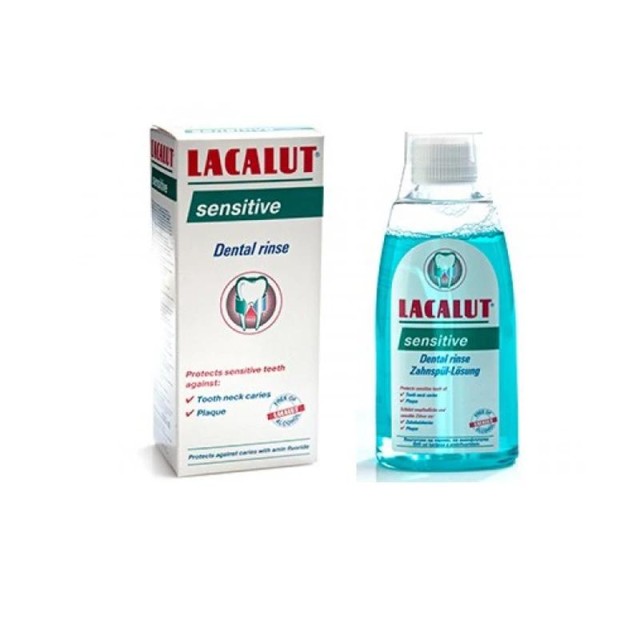 Lacalut Sensitive Rastvor Za Negu Usne Duplje I Zuba 300 Ml