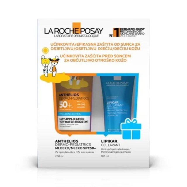 La Roche-Posay Anthelios Losion Za Zaštitu Od Sunca Za Decu Spf 50+ Lipikar Gel Lavant La Roche-Posay Anthelios Losion Za Zaštitu Od Sunca Za Decu Spf 50+ Lipikar Gel Lavant