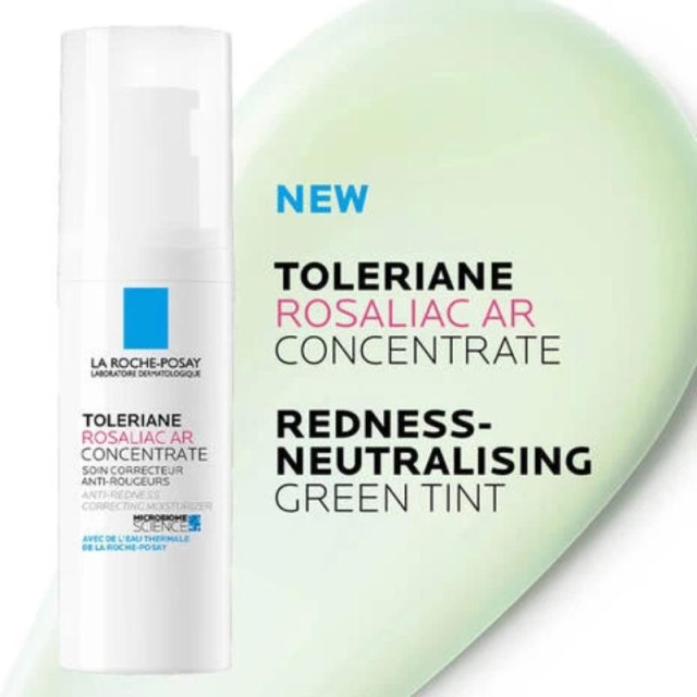 La Roche-Posay Toleriane Rosaliac Ar Concentrat  Korektivna Hidratantna Nega Protiv Crvenila 40 Ml