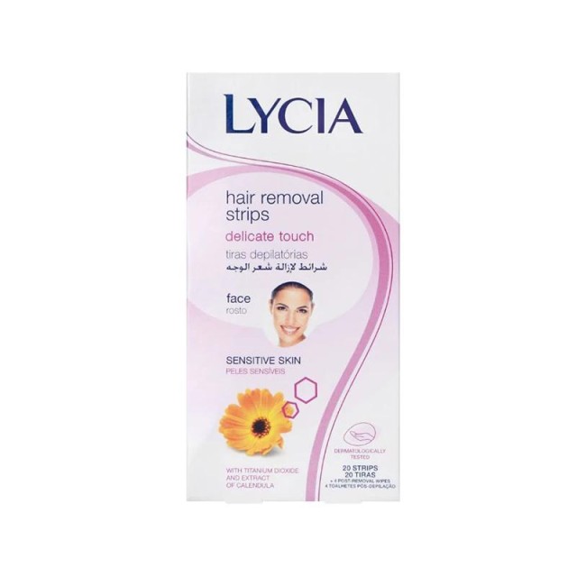 Lycia Nežan Dodir Trake Za Depilaciju Za Lice 20 Kom
