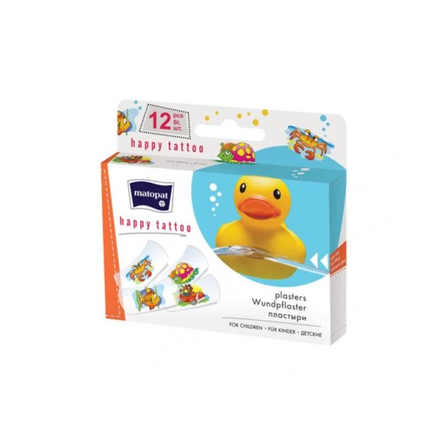 Matopat Flaster Happy Tattoo 12X