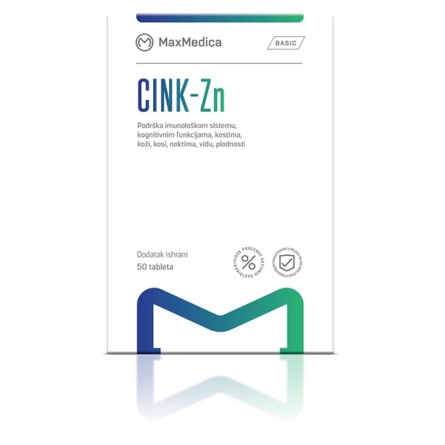 Max Medica Cink Zn Tbl 50X
