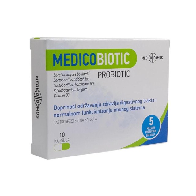 Medico Domus Medicobiotic Probiotik 10 Kapsula