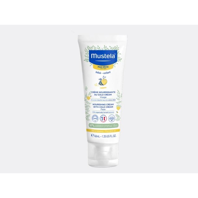 Mustela Hranljiva Cold Krema Za Suvu Kožu Lica 40Ml