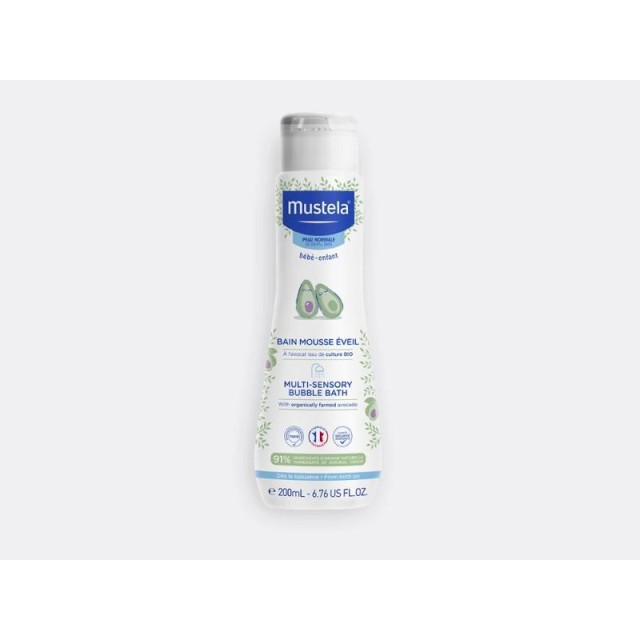 Mustela Multi-Sensory Penušava Kupka 200 Ml Mustela Multi-Sensory Penušava Kupka 200 Ml