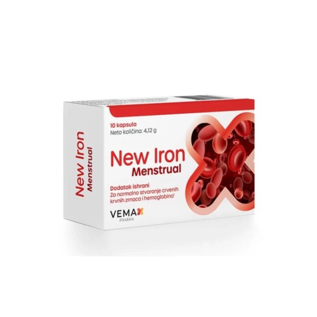 New Iron Menstrual 10 Kapsula New Iron Menstrual 10 Kapsula