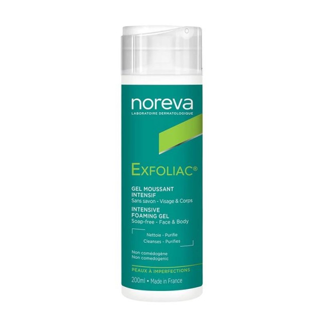 Noreva Exfoliac Penasti Gel Sa Aha Kiselinama 200Ml
