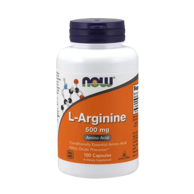 Now Arginine Caps 100X500Mg