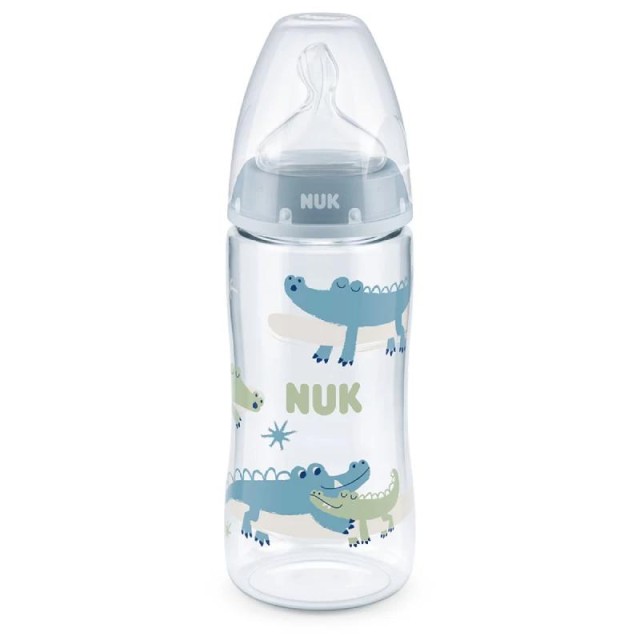 Nuk 741940 Flasica Fc Pvc Cucla Silikon 6-18M 300Ml Sa Indikatorom Toplote
