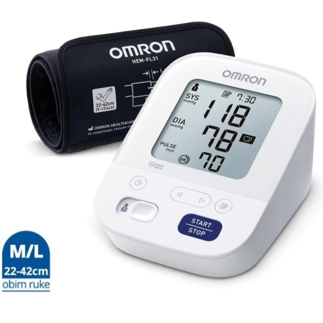 Omron Merač Pritiska Nadlaktica M3 Omron Merač Pritiska Nadlaktica M3