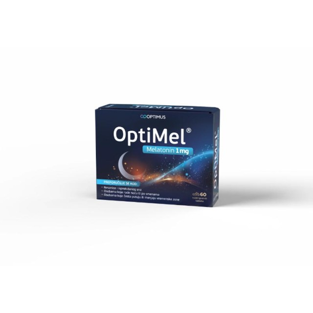 Optimel Melatonin Tbl 60X