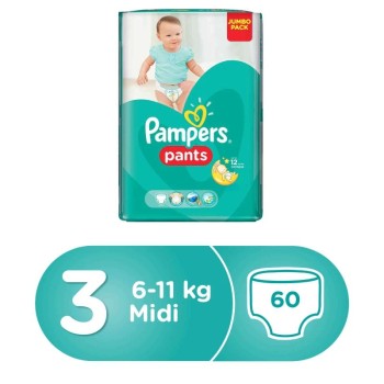 PAMPERS GACE JP 3 MIDI 60X A1
