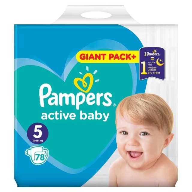 Pampers Pelene Ab Gpp 5 Junior 78X A1