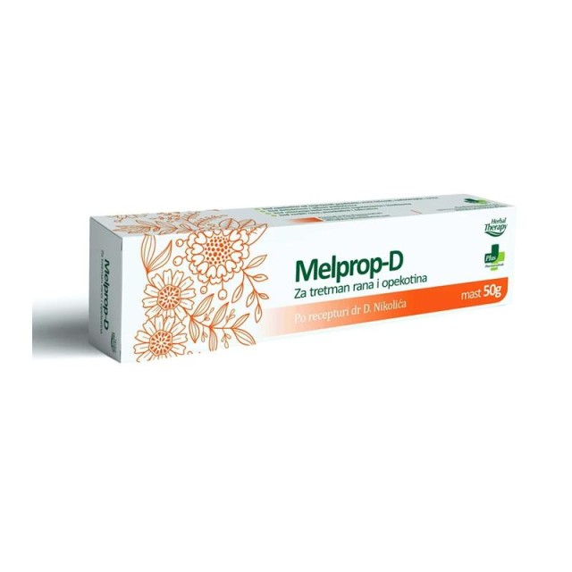 Melprop-D Melem Za Tretman Rana I Opekotina 50G Melprop-D Melem Za Tretman Rana I Opekotina 50G