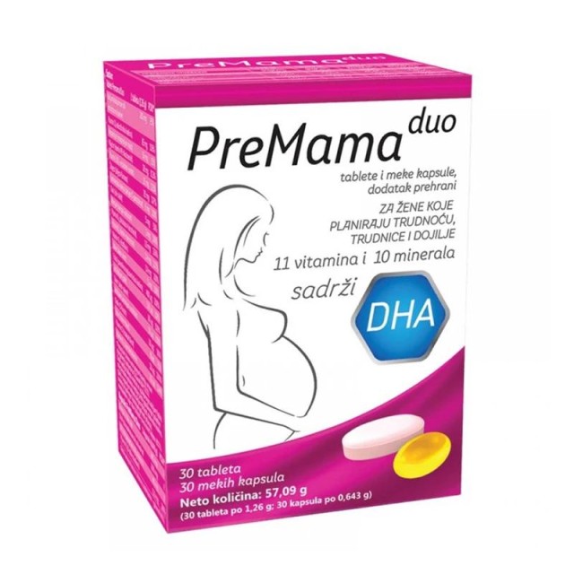 Premama Duo Caps 30X