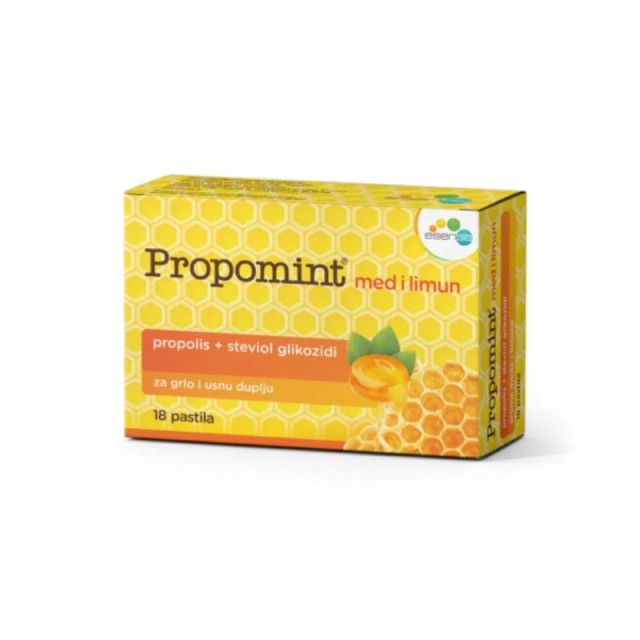 Propomint Med I Limun 18 Pastila