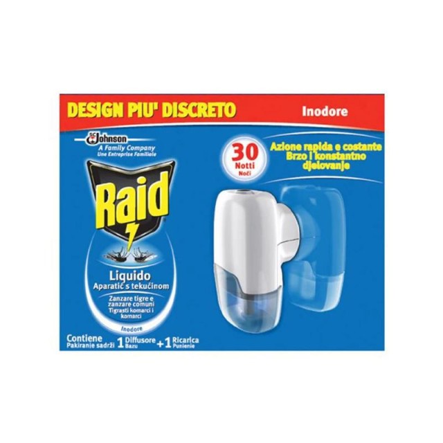 Raid Aparat Za Komarce+Tecnost 21Ml
