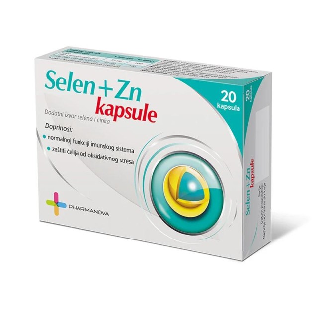 Selen + Zn 20 Kapsula Selen + Zn 20 Kapsula