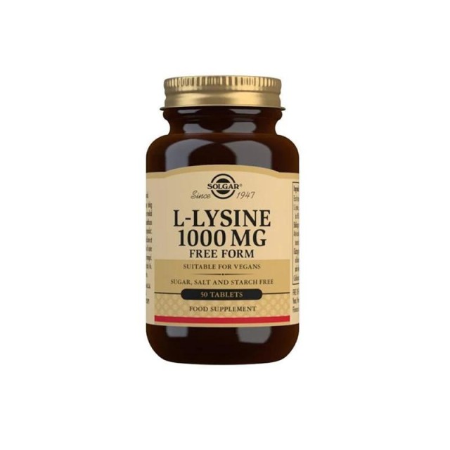 Solgar L-Lizin 50 Tableta
