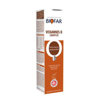 BIOFAR B COMPLEX 20 ŠUMEĆIH TABLETA BIOFAR B COMPLEX 20 ŠUMEĆIH TABLETA