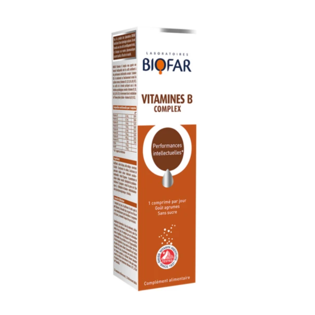 Biofar B Complex 20 Šumećih Tableta Biofar B Complex 20 Šumećih Tableta
