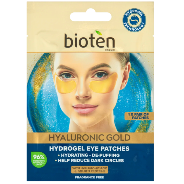 Bioten Hyaluronic Gold Maska Za Područje Oko Očiju 1 Par