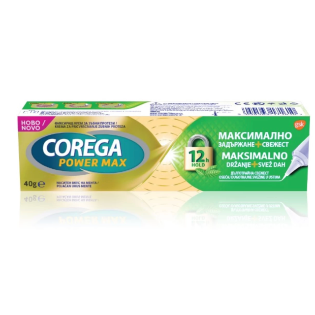 Corega Power Max Hold & Fresh 40 G