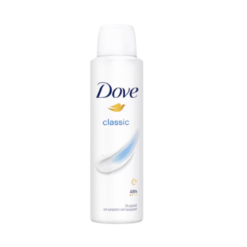 DOVE CLASSIC ANTIPERSPIRANT U SPREJU 150 ML