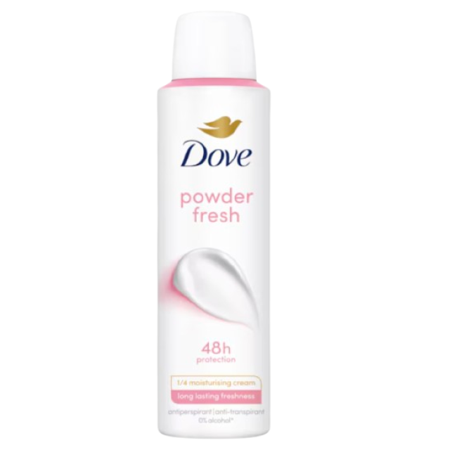 Dove Powder Fresh Dezodorans U Spreju 150 Ml
