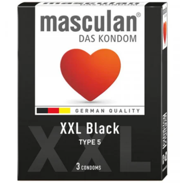 Masculan Black Xxl 3/1