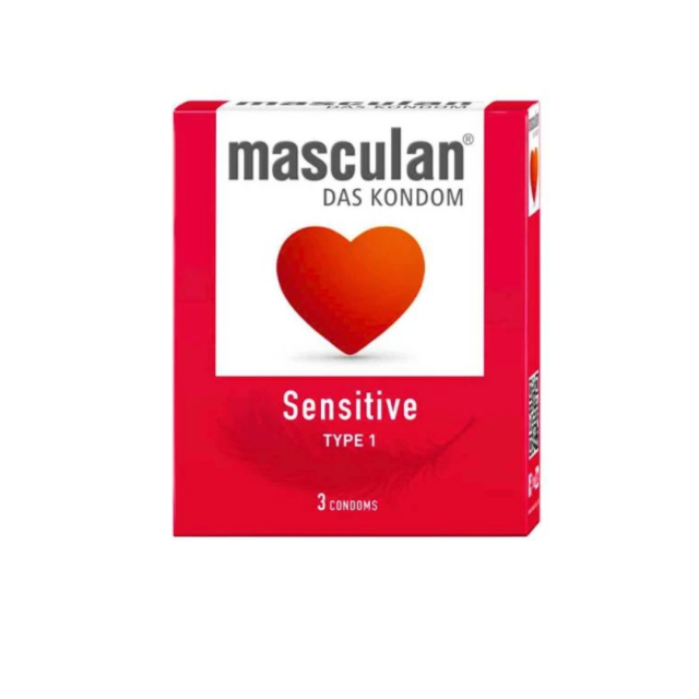 Masculan Type 1 Sensitive 3 Kondoma