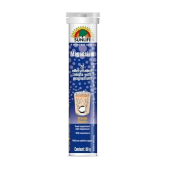 SUNLIFE MAGNEZIJUM 20 ŠUMEĆIH TABLETA SUNLIFE MAGNEZIJUM 20 ŠUMEĆIH TABLETA