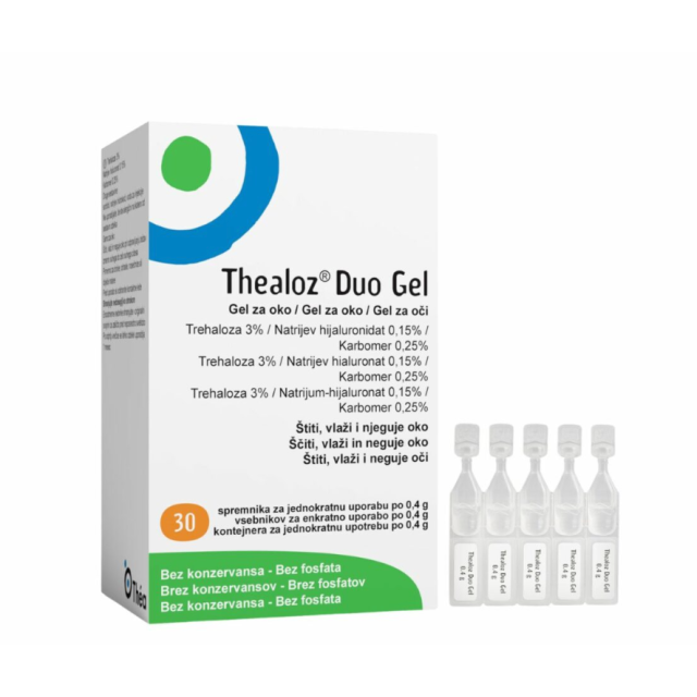 Thealoz Duo Gel Za Vlaženje Oka 30 × 0,4 G Thealoz Duo Gel Za Vlaženje Oka 30 × 0,4 G