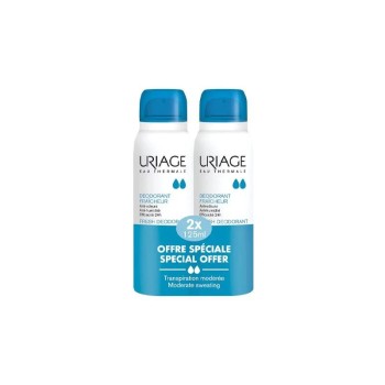Uriage Eau Thermale dezodorans 2x125ml