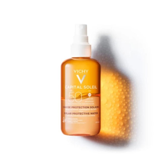 Vichy Capital Soleil Bronz Solar Protective Water Spf 50+ 200 Ml