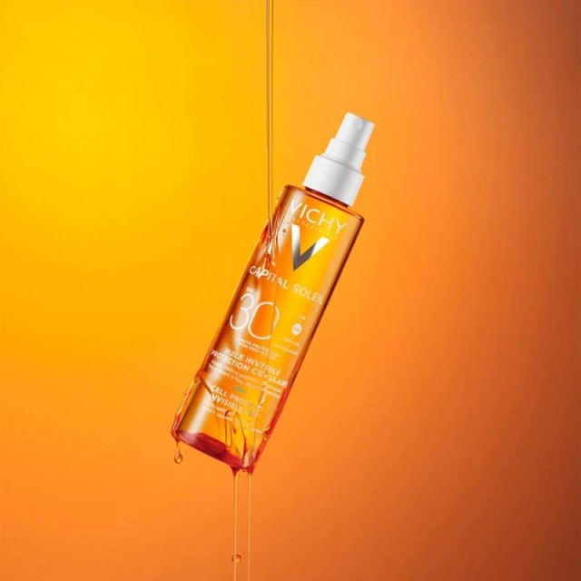 Vichy Capital Soleil Cell Protect Ulje Za Lice, Telo I Kosu Spf30 200 Ml Vichy Capital Soleil Cell Protect Ulje Za Lice, Telo I Kosu Spf30 200 Ml