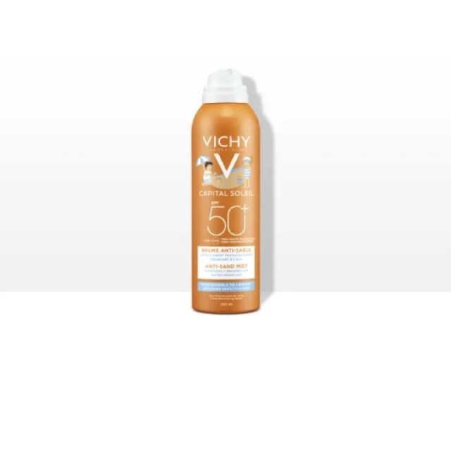 Vichy Capital Soleil Dečiji Sprej Protiv Prilepljivanja Peska Za Kožu Spf 50+