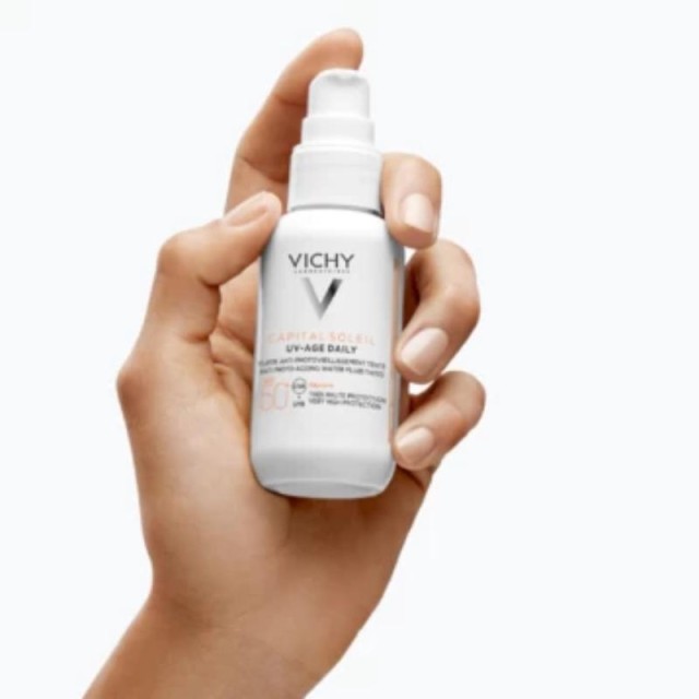 Vichy Capital Soleil Uv-Age Daily Fluid Spf 50+ 40 Ml Vichy Capital Soleil Uv-Age Daily Fluid Spf 50+ 40 Ml