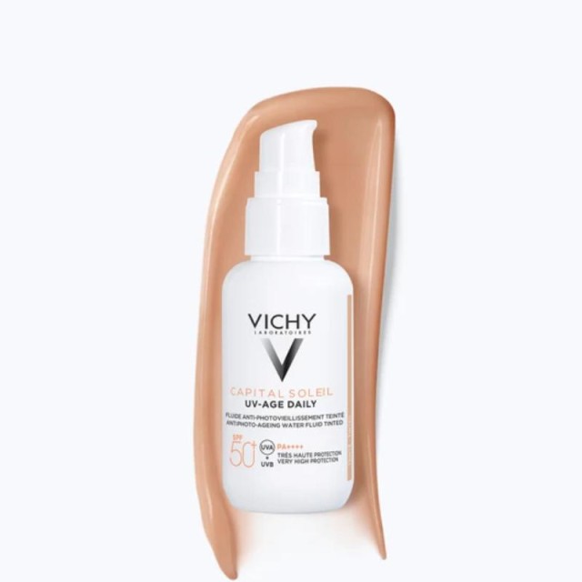Vichy Capital Soleil Uv-Age Daily Tonirani Vodeni Fluid Spf 50+ 40 Ml
