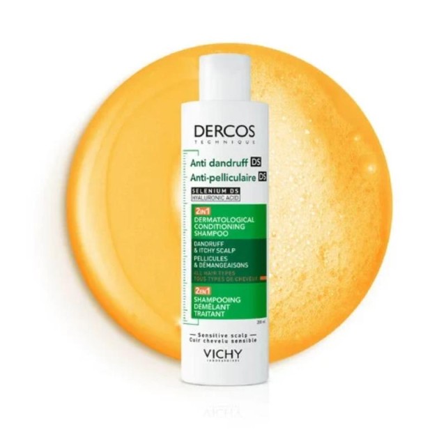 Vichy Dercos Šampon I Regenerator Protiv Peruti 2 U 1 200 Ml