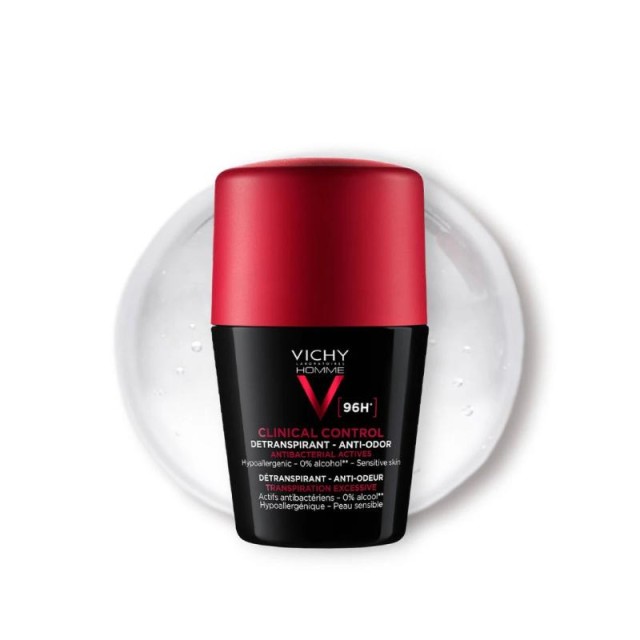 Vichy Homme Clinical Control 96H Roll-On 50 Ml