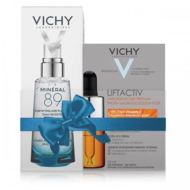 Vichy Mineral 89 Booster 50 Ml+ Liftactiv Fresh Shot 10 Ml Vichy Mineral 89 Booster 50 Ml+ Liftactiv Fresh Shot 10 Ml