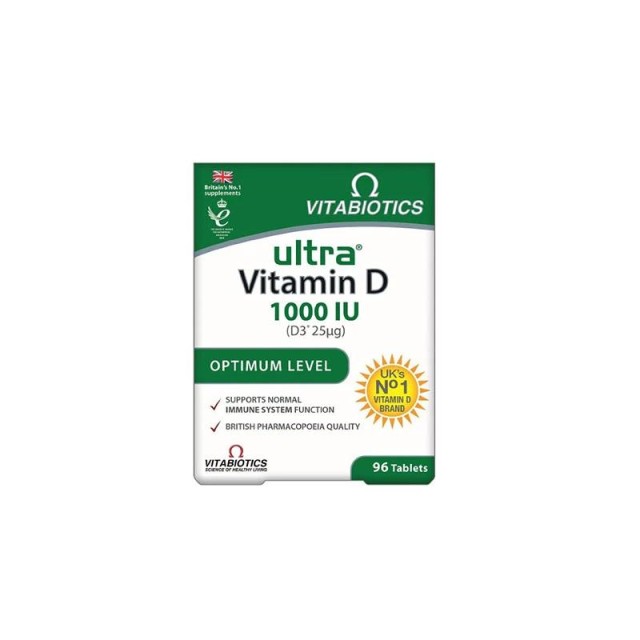 Ultra Vitamin D 1000 Iu 96 Tableta