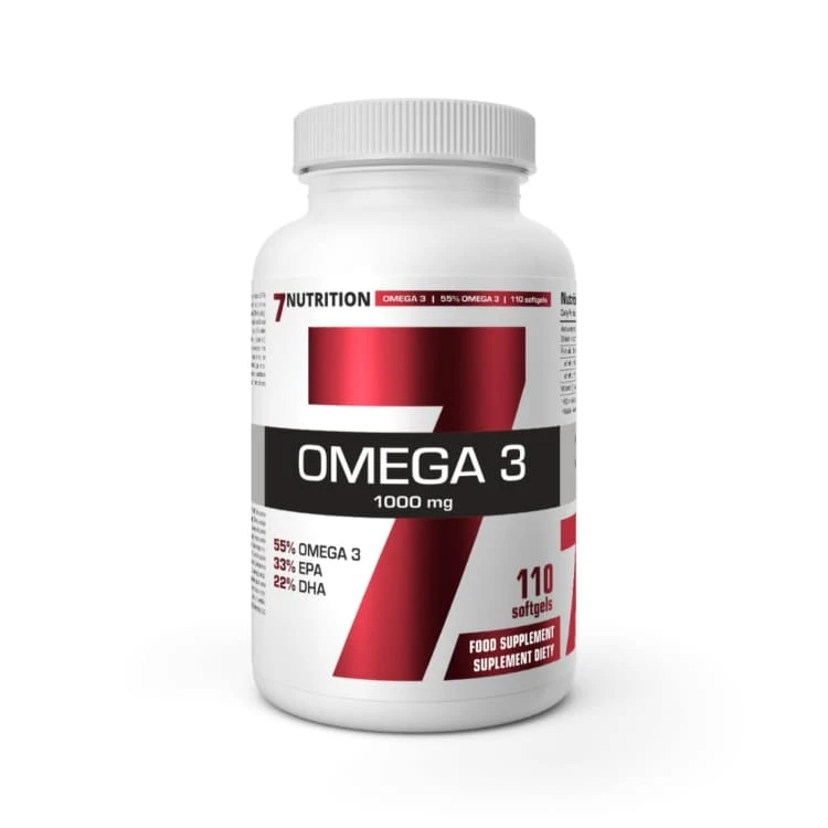 7Nutrition Omega 3 1000mg 110 kapsula Šifra proizvoda: 19636