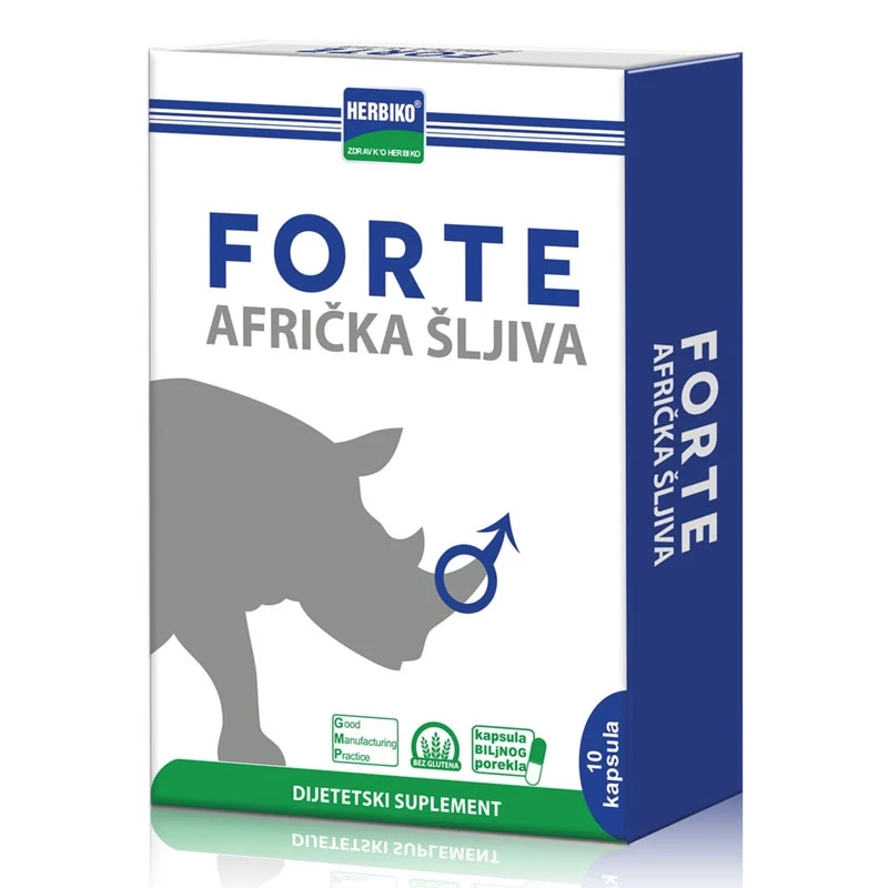 AFRICKA SLJIVA FORTE CAPS 10X